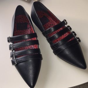 Strange cult Cult gothic punk shoes NEW